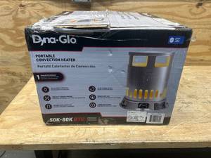 Dyna-Glo 80000 Btu/h 2000 sq ft Convection Propane Portable Heater MSRP $124.99