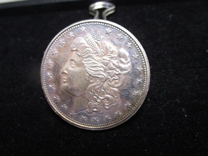 lot 7 image: Morgan Silver Round