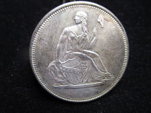 lot 31 image: Seated Liberty Silver Round