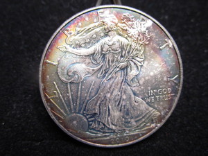 lot 36 image: 2010 American Eagle $1 Silver Coin