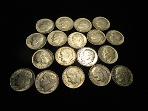 lot 42 image: Roosevelt Dimes