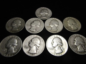 lot 49 image: Washington Quarters