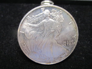 lot 61 image: 1990 American Eagle $1 Silver Coin