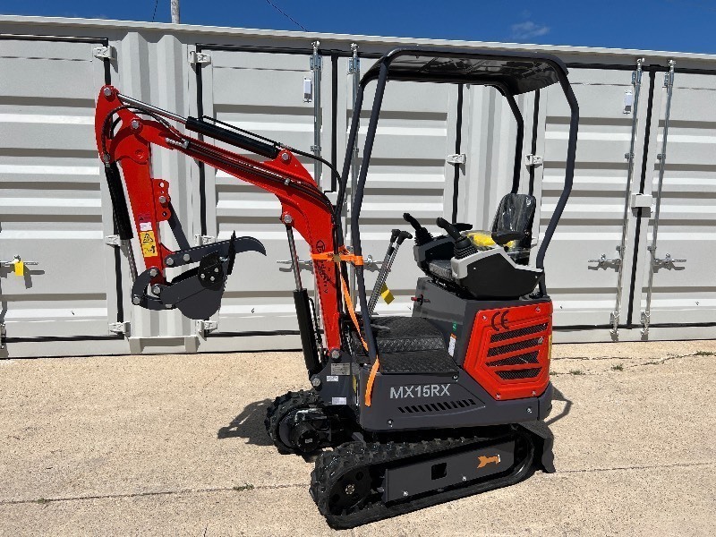 lot 1203 image: 2026 CFG Mini Excavator (MX15RX)