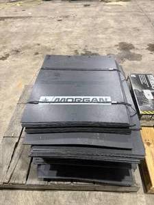 lot 10153 image: Pallet Of Morgan Semi Truck Mud Flaps