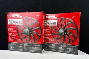 lot 10173 image: SPAL 1640 CFM 12in High Performance Fans