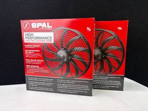 lot 10175 image: SPAL 1640 CFM 12in High Performance Fans