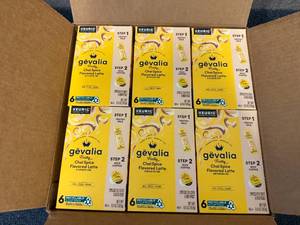 lot 80 image: 6 X 6Ct Packs Of Gevalia Chai Spice Latte Packs