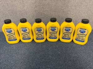 lot 93 image: 6 Bottles Of Silver Spring Yellow Mustard