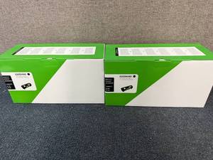 lot 209 image: 2 Packs Of Black Toner Cartridges