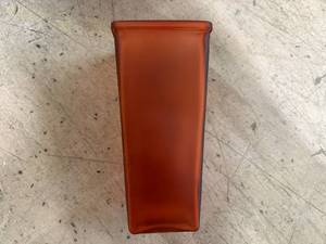 lot 190 image: 8 Red Glass Vases