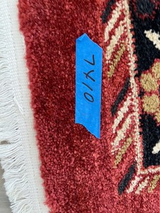 lot 30 image: Unique Loom Kashkuli Gabbeh Collection 6x9 Rug - Red, 8mm Pile, 100% Polypropylene # 2