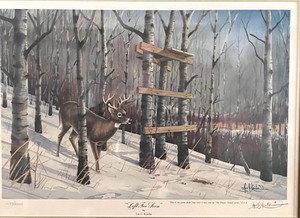 lot 110 image: Left Too Soon - Les C. Kouba Limited Edition Print 21832500, Framed