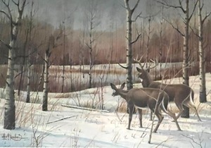 lot 112 image: Les C. Kouba Opening Day - Limited Edition Print 132500