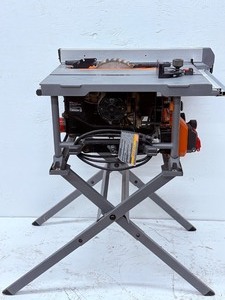 lot 5 image: RIDGID R4518&nbsp15 Amp 10 in. Portable Corded Jobsite Table Saw with&nbspFolding Stand