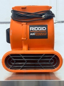 lot 12 image: RIDGID 1625 CFM Air Mover  Blower Fan - Powerful Drying for Floors &amp Carpets