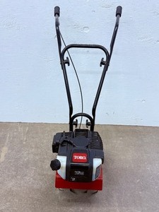 lot 21 image: Toro 43cc 2-Cycle Gas Cultivator (Model 58601) - 6-10 Adjustable Tilling.