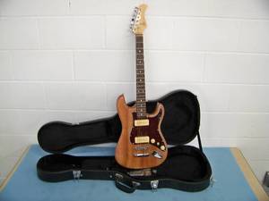 lot 14 image: SX Electric Guitar and Hard-Sided Case