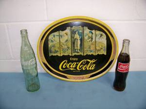 lot 53 image: Vintage  Collectible Coca-Cola  Coke Items