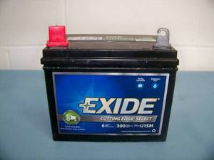 lot 73 image: Exide Lawn and Garden Battery