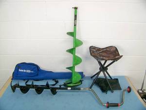 lot 79 image: Ice Fishing Equipment