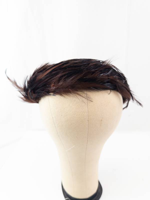 lot 37 image: Feathers - BrownBlack Feather Hair Accessory
