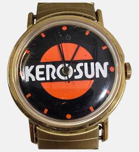 lot 22 image: Vintage One of a Kind  Kero-Sun Promotional Wristwatch