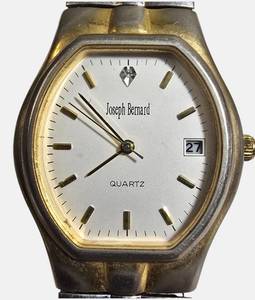 lot 25 image: Joseph Beard Two-Tone Quartz Wristwatch with Date Function.