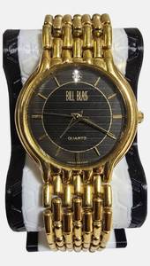 lot 30 image: Bill Blass Gold -Tone Quartz Wristwatch