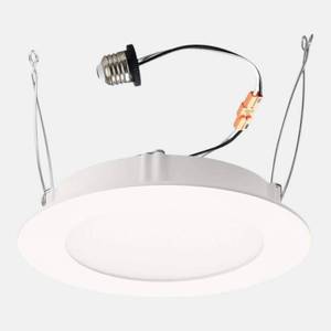 lot 11 image: Commercial Electric  Two Slim KED Color-Changing Recessed Trims