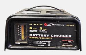 lot 72 image: Schumacher Battery Charger Manual  Dual Rate SE Series