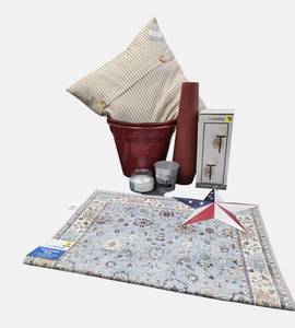 lot 78 image: Decore Lot - Burnt Red Collection - NWT from DG