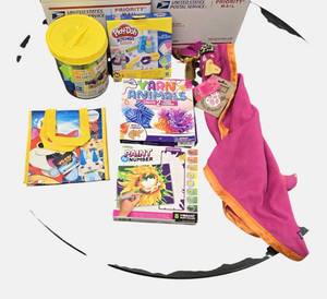 lot 84 image: Hobby Lot Empowering Children with New Hobby Items from Dollar General (NWT)