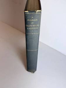 lot 32 image: A Memoir of Ralph Waldo Emerson - James Elliot Cabot - Two-Volume Set (Vol. I)