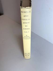lot 50 image: Science and Civilisation in China Vol I Introductory Orientations Needham Cambridge UP