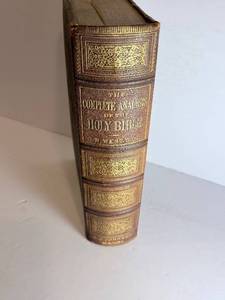 lot 72 image: Complete Analysis of the Holy Bible - How to Understand Holy Writ (1860) 2-Volume Leather Set