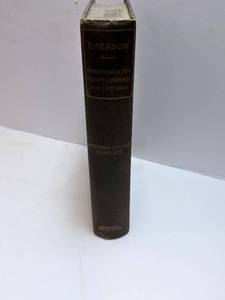 lot 112 image: Representative Men Nature, Addresses & Lectures - Emerson (2 Volumes in One, Popular Edition)