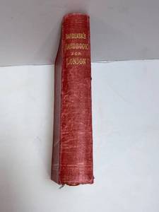 lot 146 image: Baedekers London and Its Environs - Handbook for Travellers, 1905 (14th Rev. Ed.)