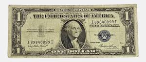 lot 36 image: 1935- E- No Motto- $1 Federal Reserve Note