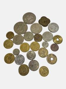 lot 105 image: Old foreign coins from various countries around the world.