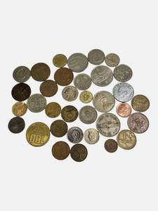 lot 106 image: Old foreign coins from various countries around the world.