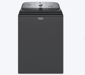 lot 1 image: Maytag Deep Fill Pet Pro High Efficiency Agitator Large ( 4.7-cu ft ) Top-Load Washer ( Volcano Black )