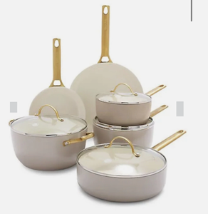 lot 74 image: GreenPan Reserve 10-Piece Cookware Set