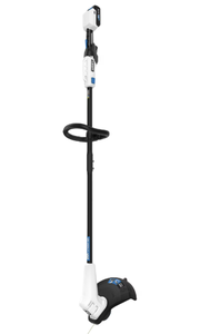 lot 305 image: HART 20V Cordless 13 String Trimmer Kit, (1) 4.0 Ah Lithium-Ion Battery (Gray, Used)