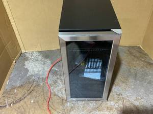 Velivi 15 in. 127 (12 oz.) Can Freestanding Beverage Cooler Fridge with Adjustable Shelves in Stainless Steel