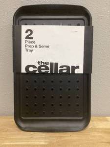 lot 288 image: The Cellar 2 Piece Prep & Serve Tray