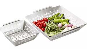 lot 130 image: The Cellar Set of 2 Grill Baskets