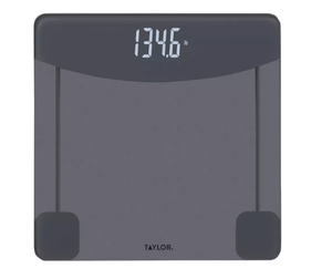 lot 169 image: Taylor Digital Glass Bathroom Scale - Tinted Glass