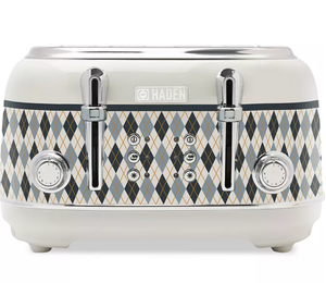 lot 227 image: Haden Argyle 4-Slice Wide-Slot Self-Centering Toaster, 75140