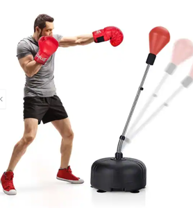 lot 262 image: Goplus Freestanding Punching Bag with Stand Boxing Gloves for Adult